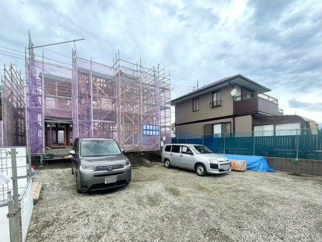 【前面道路含む現地写真】 | 北群馬郡榛東村広馬場　新築住宅　