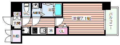 【間取り】 | MELDIA CREST 大阪ベイ SOL TERRACE
