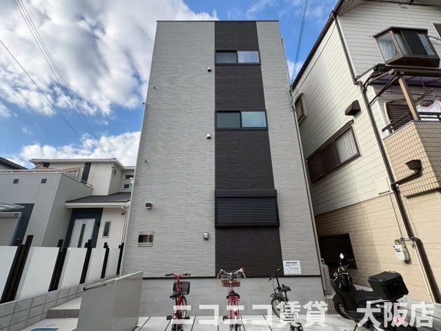 大阪市西淀川区福町２丁目のアパートの外観