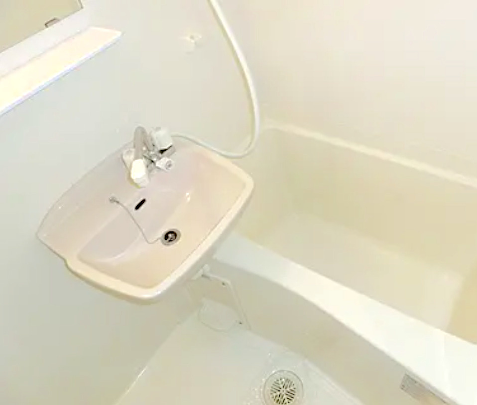板橋区本町の賃貸マンションの浴室|浴室