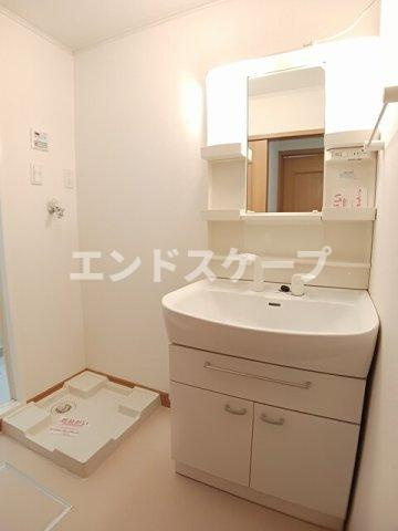 ウィングスＢの洗面所|高崎、前橋のお部屋探しはエンドスケープまで！お客様の理想お聞かせ下さい♪