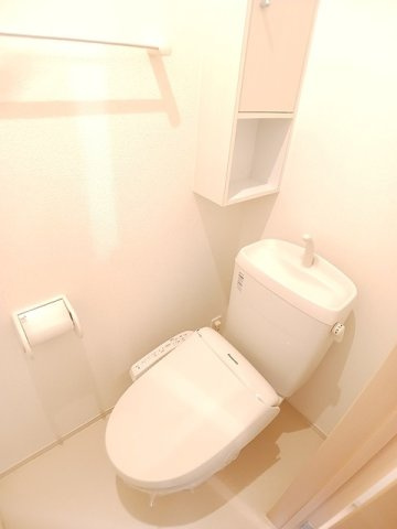 クラシオンαのトイレ|落ち着いたトイレです