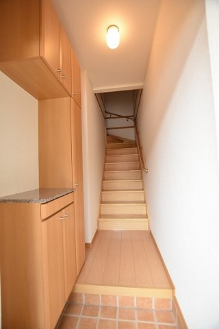 リュミエール学校町の玄関|ゆったりとした玄関です