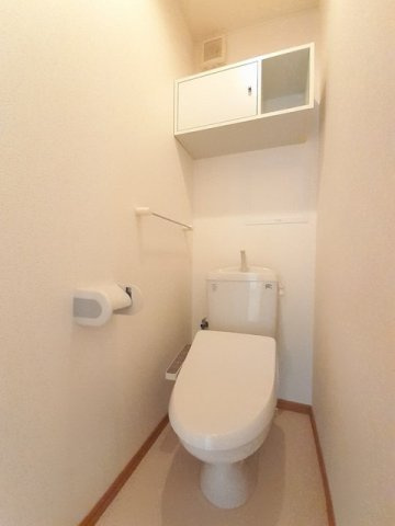 カームリー　Ⅰのトイレ|ゆったりとした空間のトイレです