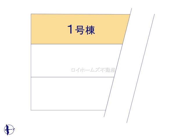 【区画図】 | 名古屋市守山区西新1804『仲介料無料』新築戸建て | 1号棟