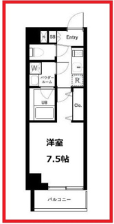 【間取り】 | オーキッドレジデンス上野稲荷町Ⅱ