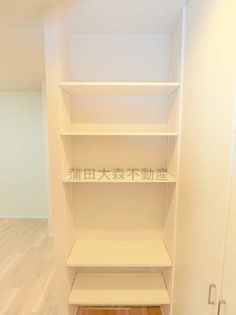 プルナス蒲田の収納|棚収納