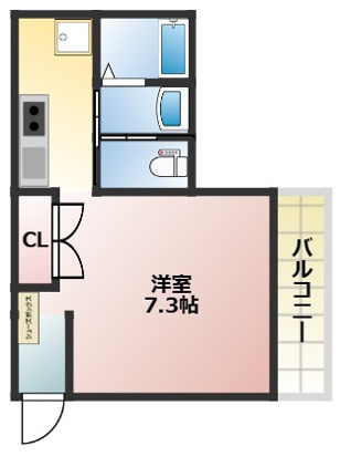 プルナス蒲田の間取り|間取り
