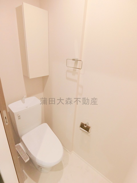 プルナス蒲田のトイレ|温水洗浄便座付きのトイレ