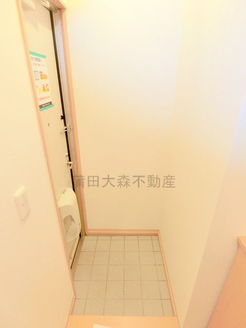 カーサクレドの玄関