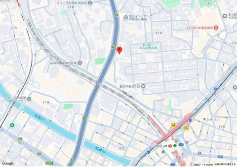 メタリオンOSビルの地図