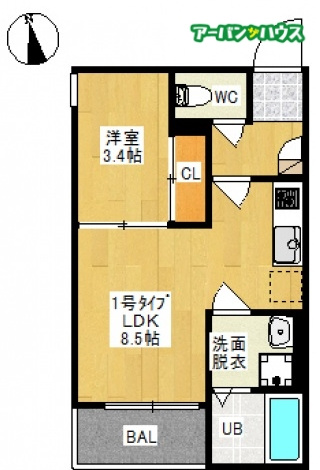 Regalest Kanonの間取り