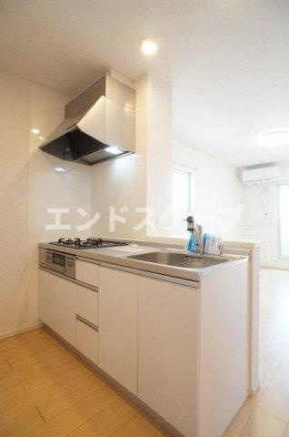 ピュアⅡのキッチン|高崎、前橋のお部屋探しはエンドスケープまで！お客様の理想お聞かせ下さい♪