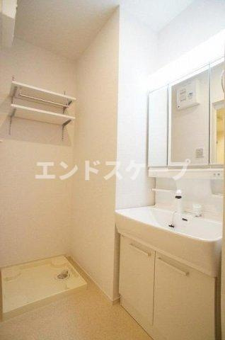 ピュアⅡの洗面所|高崎、前橋のお部屋探しはエンドスケープまで！お客様の理想お聞かせ下さい♪