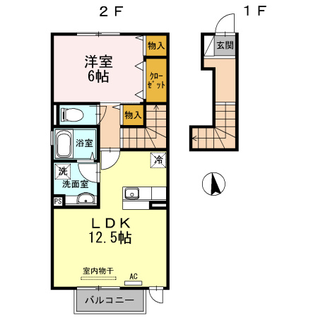 【間取り】 | セジュール三条