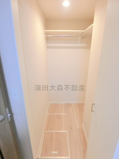 プルナス蒲田の収納|収納　ウォークインクローゼット