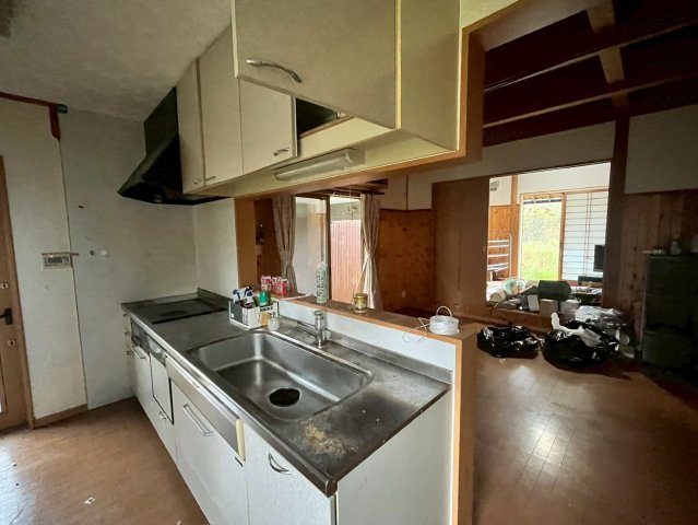 琴浦町松谷貸家のキッチン