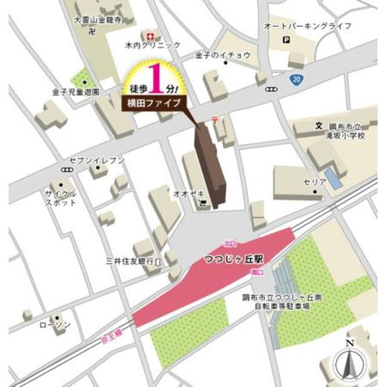 【地図】 | ＰＡＲＫ ＭＯＤＥＲＮ つつじヶ丘