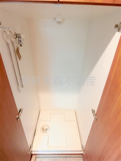 ルーブル蒲田六番館の設備|洗濯機置き場