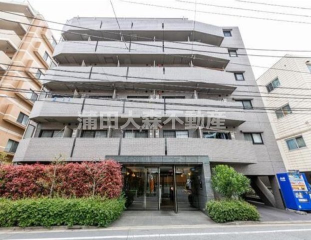 ルーブル蒲田六番館の外観|2009年2月築　RC鉄筋コンクリート造地上6階建て1K～2DK総戸数50戸の人気分譲賃貸マンション　東京都大田区蒲田本町1丁目　JR京浜東北線蒲田駅、京浜急行本線京急蒲田駅