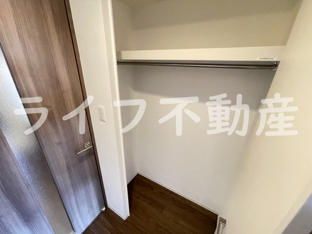 エスリード大阪CENTRAL　AVENUEの収納|収納のためのスペースです