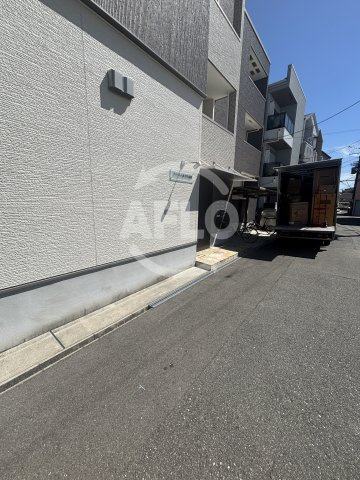 フジパレス東今里Ⅱ番館のエントランス