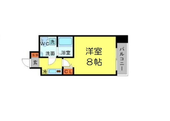 【間取り】 | SERENiTE北浜