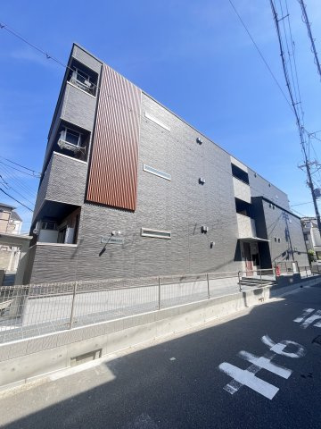 大阪市城東区諏訪１丁目のアパートの外観