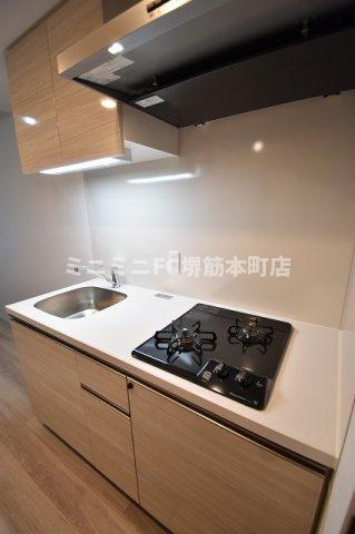 大阪市中央区北久宝寺町１丁目の賃貸マンションのキッチン