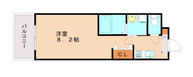 D-Square深江本町の間取り|間取りは現状を優先します。