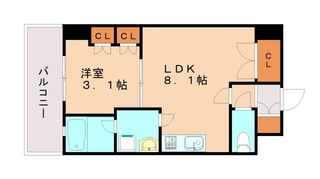 アバンダントハウスの間取り
