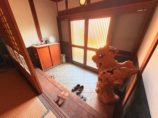 豊前市大字千束　古民家風　9LDKの玄関