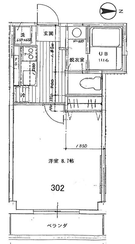 アドバンテージ南千住の間取り