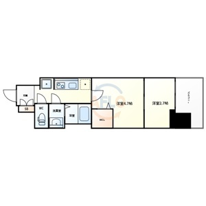 ドゥーエ天満橋の間取り|ドゥーエ天満橋　間取り