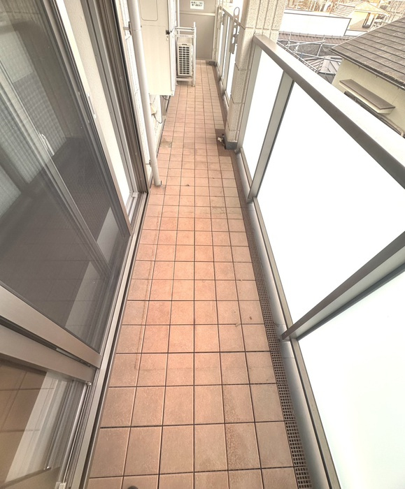 LaLaBrezza芦屋翠ヶ丘のバルコニー