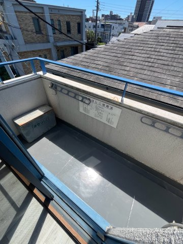 西宮市北昭和町の賃貸マンションのバルコニー
