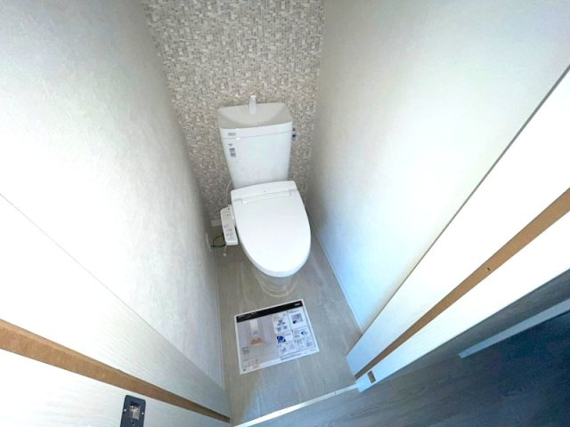 神戸市東灘区深江南町４丁目のアパートのトイレ