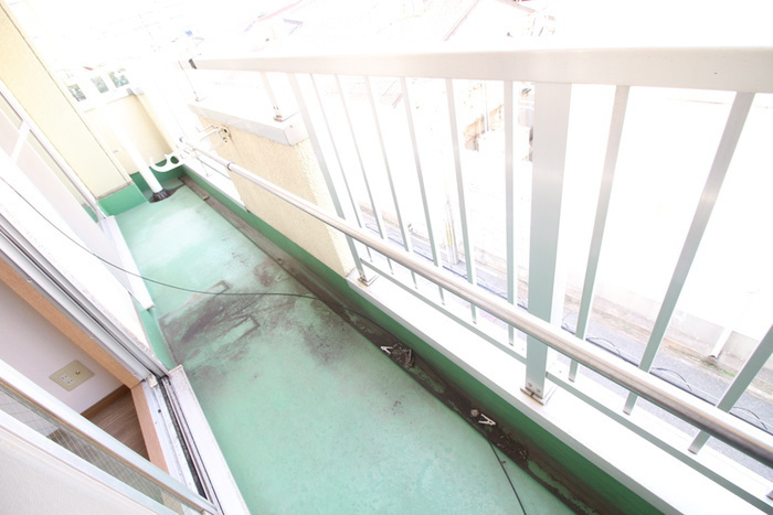 神戸市東灘区住吉南町４丁目の賃貸マンションのバルコニー