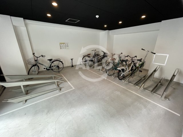 M.hills南森町のセキュリティ|M.hills南森町　駐輪場