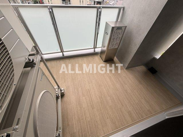 川崎市多摩区登戸の賃貸マンションのバルコニー|★お部屋探しはオールマイト不動産までご相談下さい♪