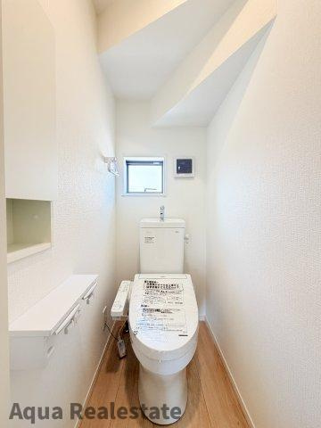 高松市円座町の新築一戸建のトイレ|トイレも気になるポイント　※画像は同仕様の施工事例です