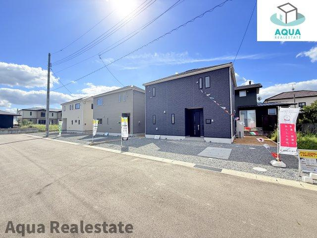 高松市円座町の新築一戸建の前面道路含む現地写真|前面道路含む現地写真です