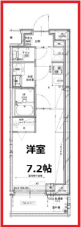 【間取り】 | ディップス竹ノ塚駅前