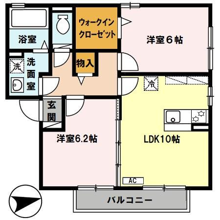 ヴェルドミールの間取り