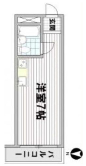 【間取り】 | ジュネスかむろ坂