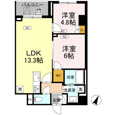 【間取り】 | ロイジェント戸越銀座