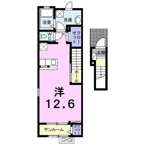 【間取り】 | クレメント　Ⅰ