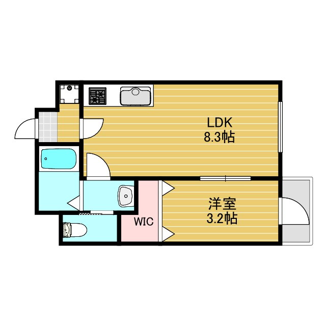 LEON新大阪の間取り