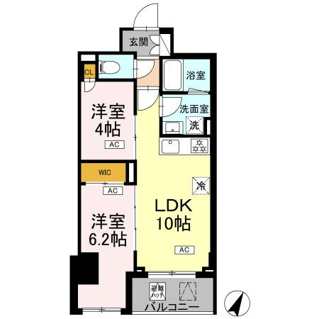 【間取り】 | ロイジェント戸越銀座