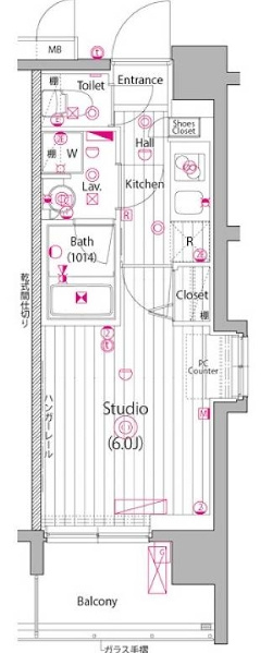  グランド・ガーラ大森Ⅱの間取り|間取りです。